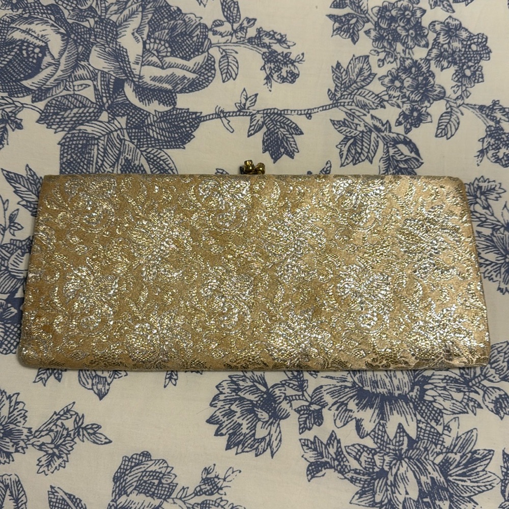 Vintage gold and silver clutch
